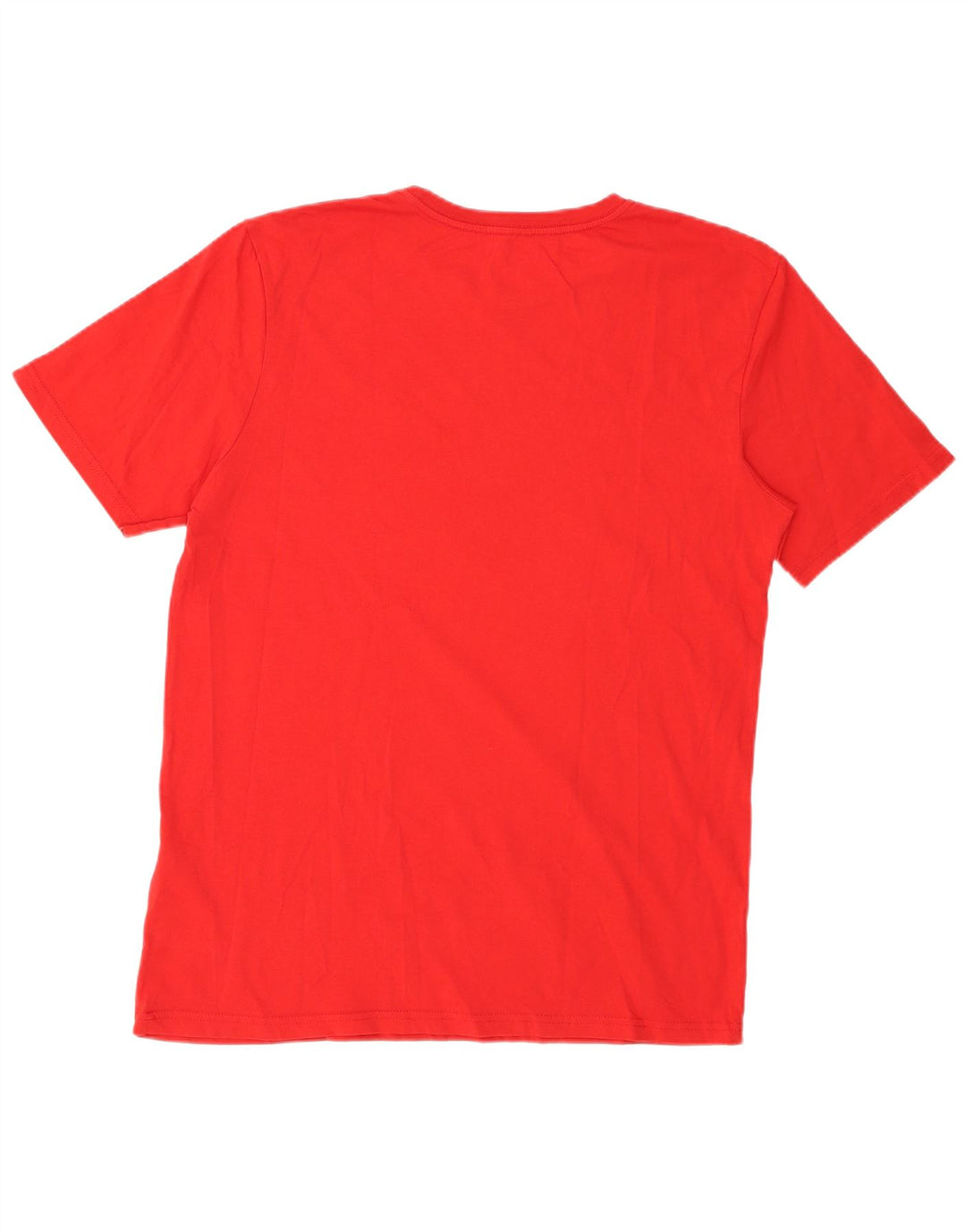 NIKE Camiseta de corte atlético para hombre, talla 2XL, algodón rojo