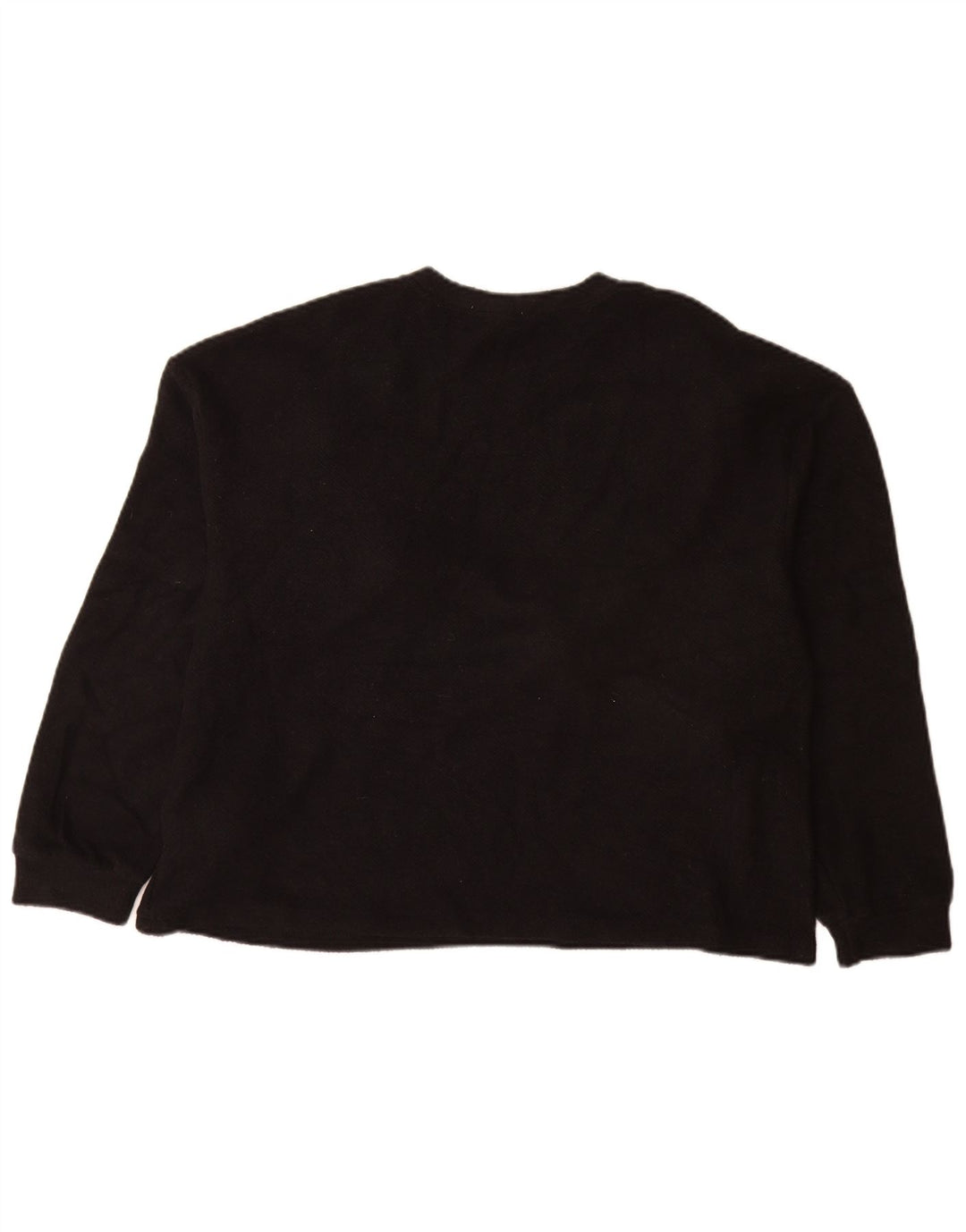 Zara Mujer Sudadera Oversize Jersey UK 10 Small Black Polka Dot