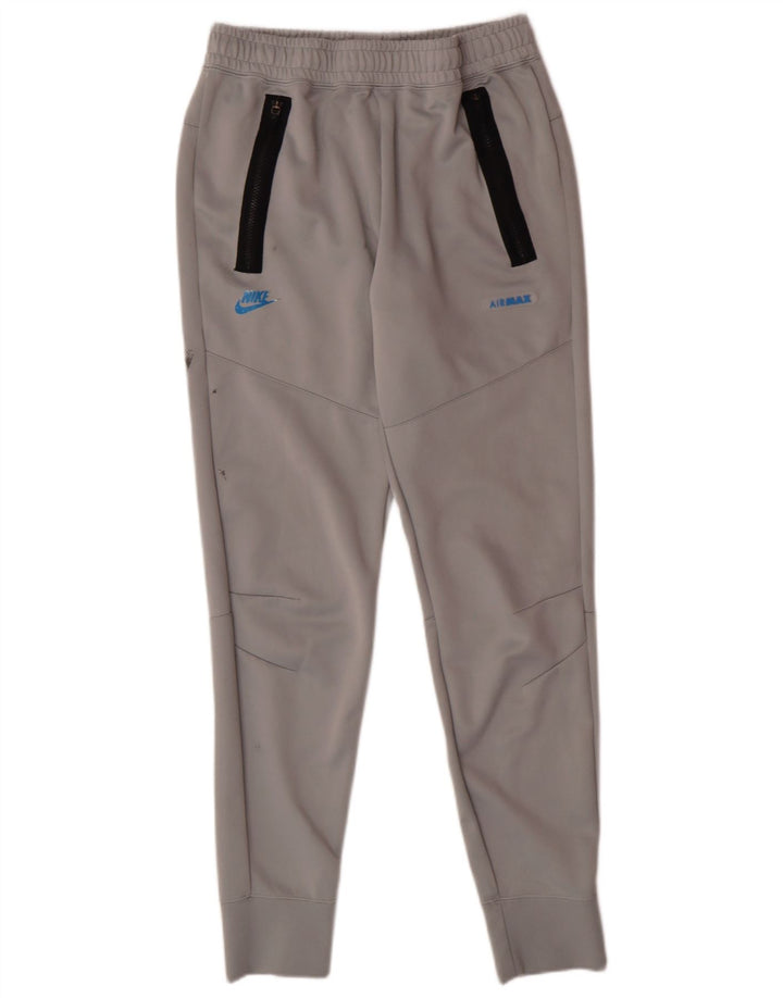 NIKE Hombre Pantalones de Chándal Joggers Gris Medio Poliéster