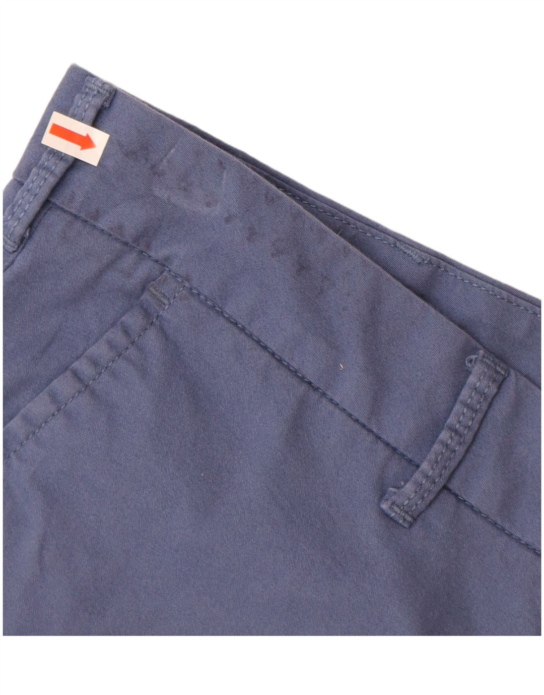 IZOD Pantalones cortos chinos de agua salada para hombre W38 XL Algodón azul
