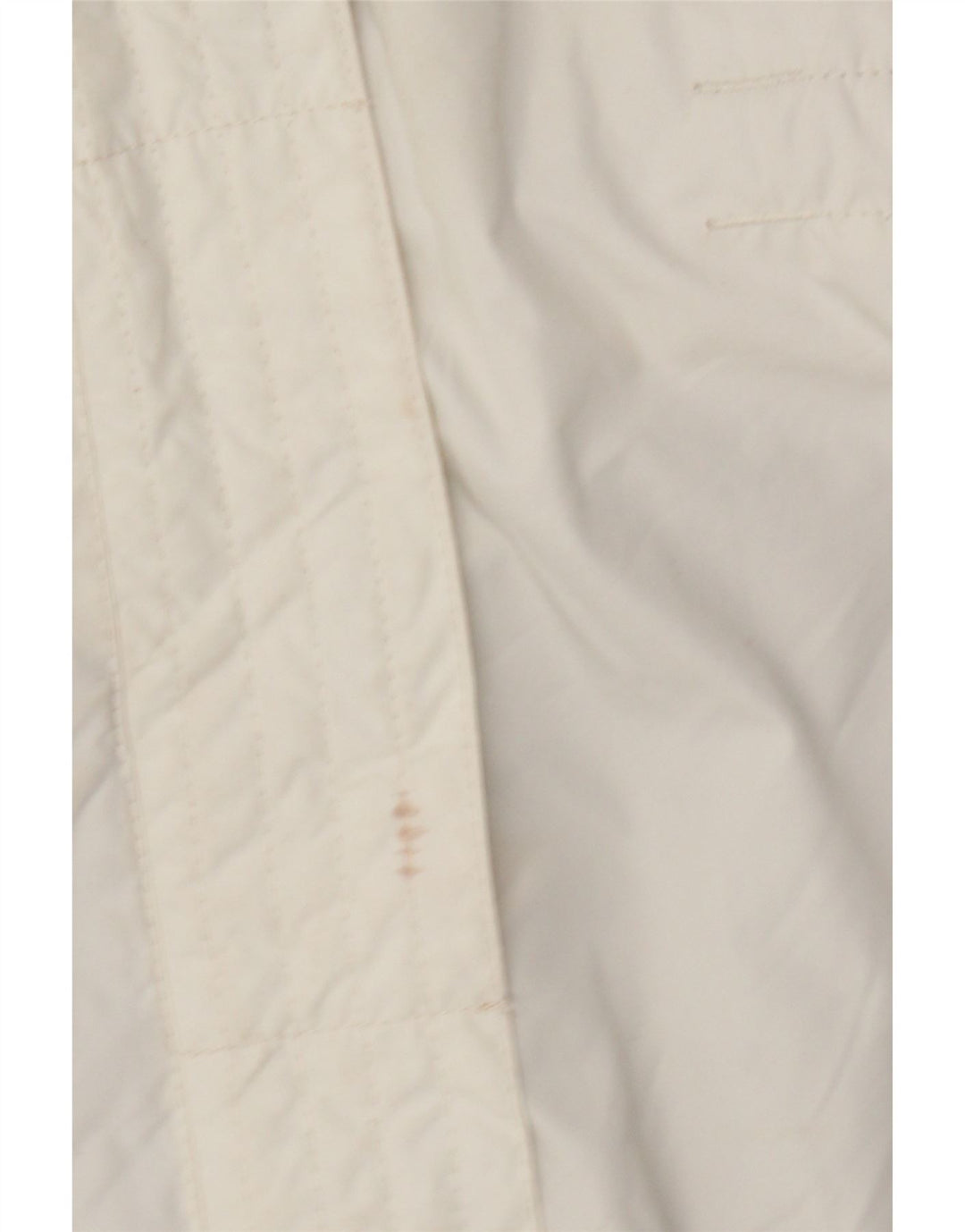 Nike Chaqueta cortavientos con capucha para mujer UK 14/16 Grande Poliéster blanco