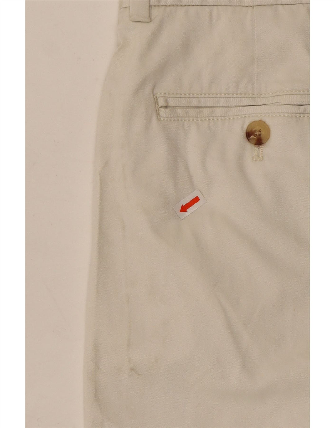 VINEYARD VINES Pantalones cortos chinos para hombre W30 Algodón blanco mediano