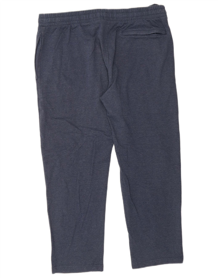 Marks & Spencer Pantalón Corto de Chándal para Hombre, Corte Regular, 2XL, Algodón Azul