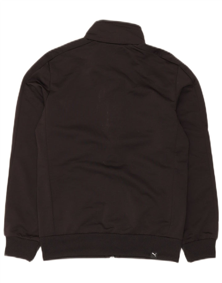 PUMA Chaqueta de chándal gráfica para niños 9-10 años Mediana Negro Poliéster