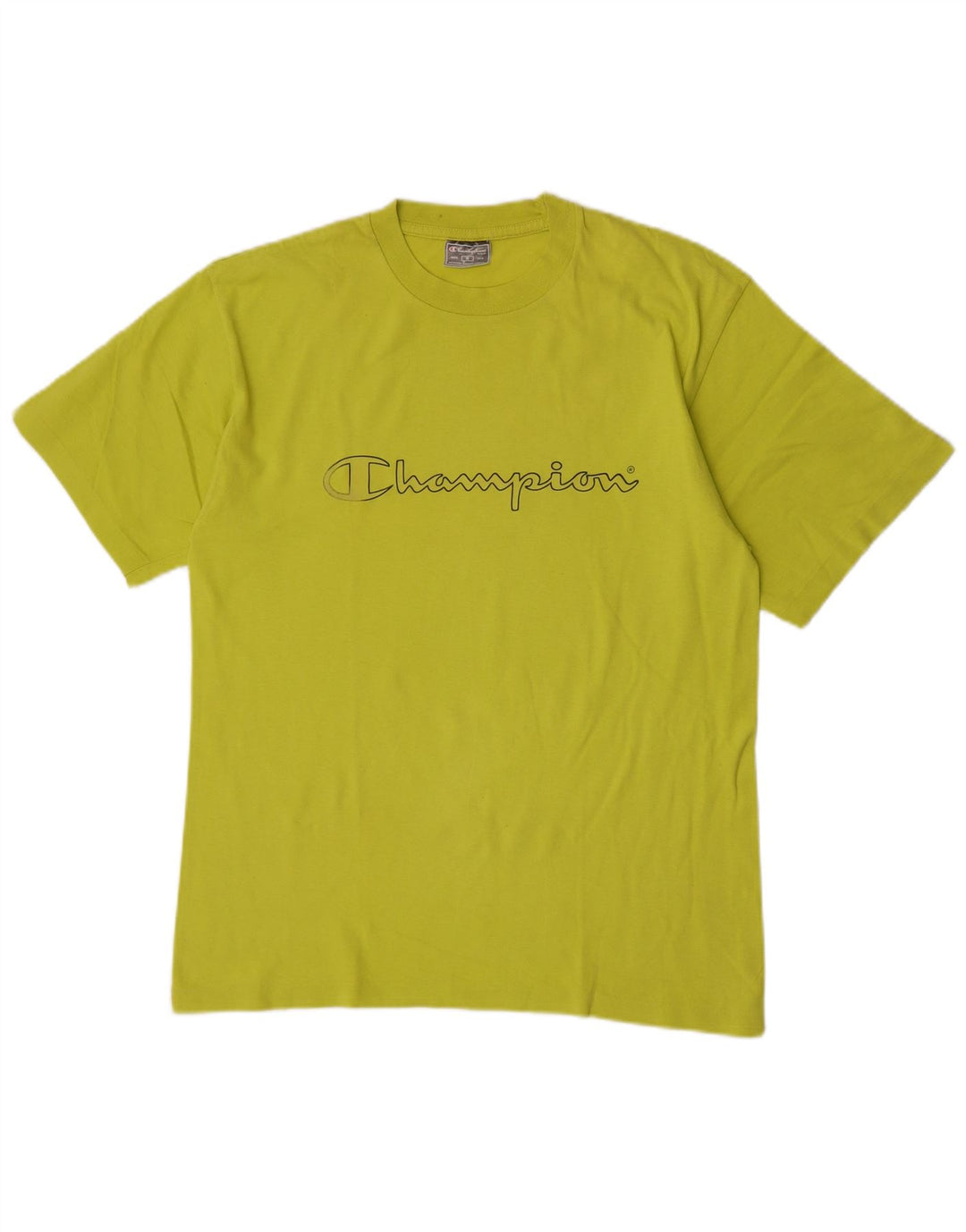 Champion Camiseta Gráfica Para Hombre Top Algodón Verde Medio