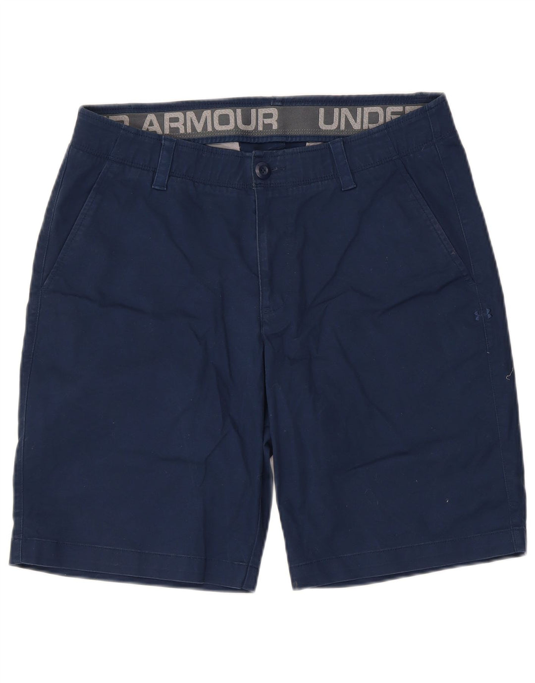 UNDER ARMOUR Pantalones cortos chinos para hombre W34 Algodón azul marino grande