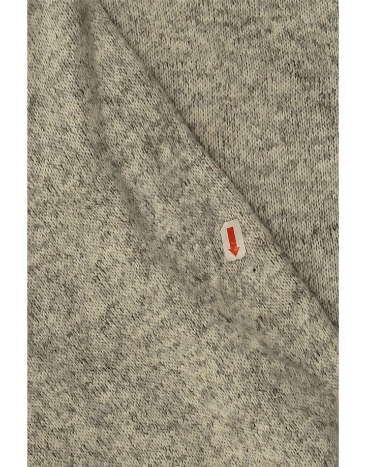 Quiksilver Hombre Sudadera Jumper Large Gris Moteado Poliéster