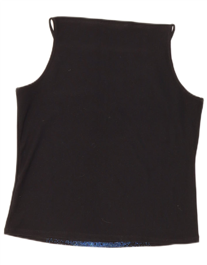 Dorothy Perkins Cami Top para mujer UK 40 Grande Poliéster negro