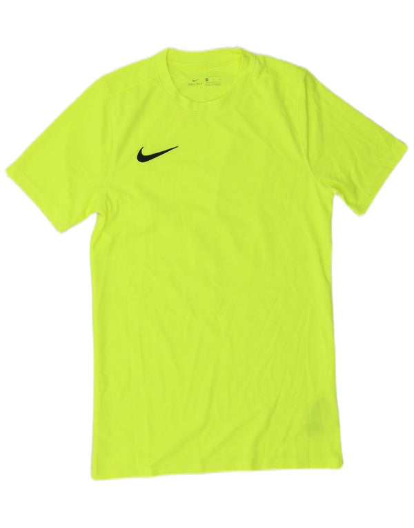 Camiseta Nike Dri Fit para hombre Top Small Verde Poliéster