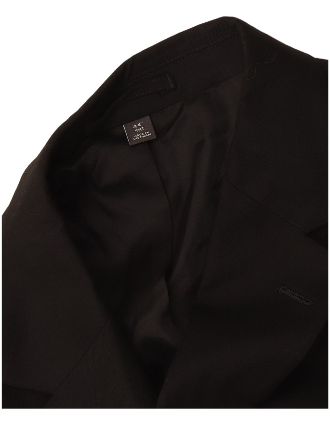 Marks & Spencer Chaqueta tipo blazer con 2 botones para hombre UK 44 XL Negro