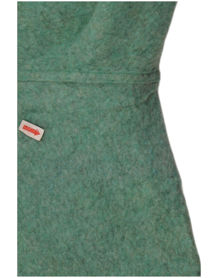 DIADORA Jersey tipo polo con cuello tipo polo de lana verde grande para hombre