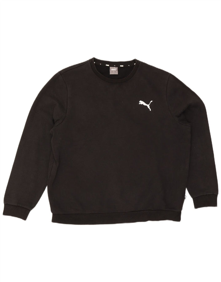 Sudadera Puma Hombre Jumper XL Algodón Negro