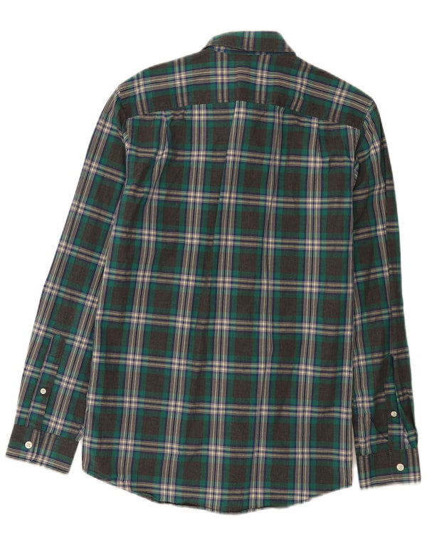 Camisa Jack Wills Hombre Small Gris Cuadros Algodón
