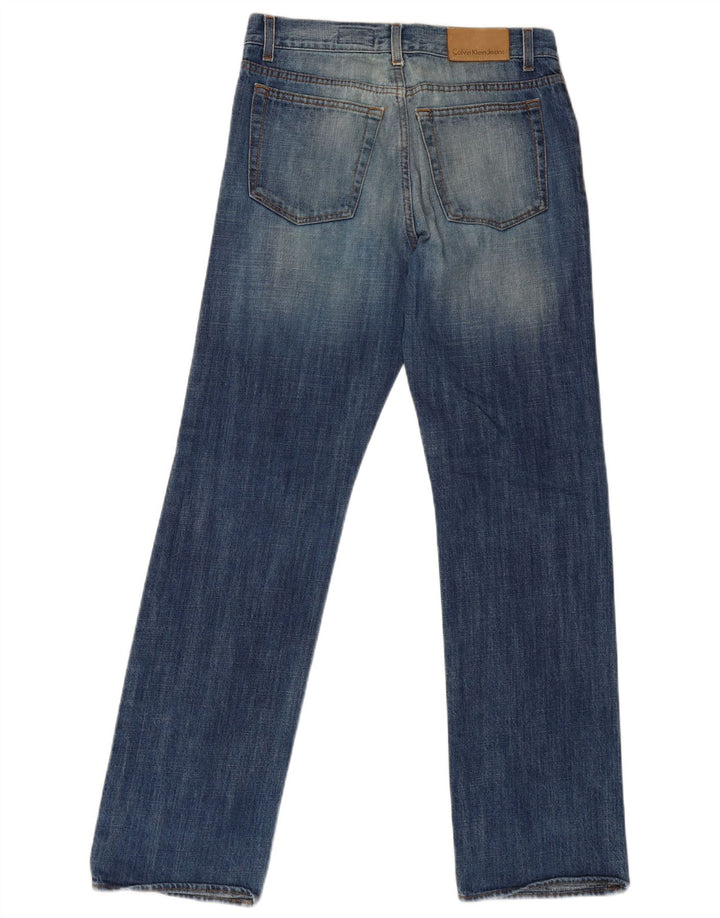 Calvin Klein Jeans rectos para hombre W30 L31 Algodón azul