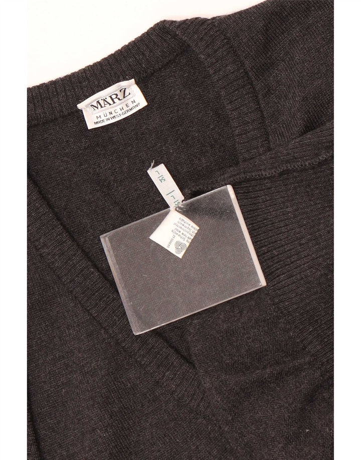 Marz - Camiseta sin mangas para hombre, talla 54, lana gris grande