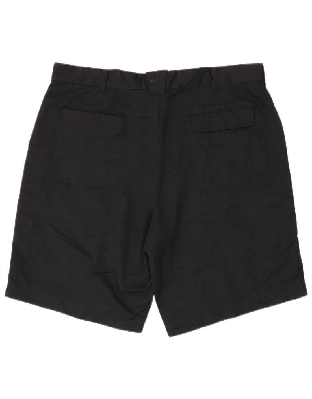Nike Pantalones cortos chinos Dri Fit para hombre W36 poliéster negro grande