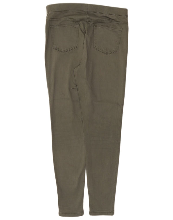 Marks & Spencer Jeans Jegging para Mujer UK 14 Large W32 L29 Algodón Caqui