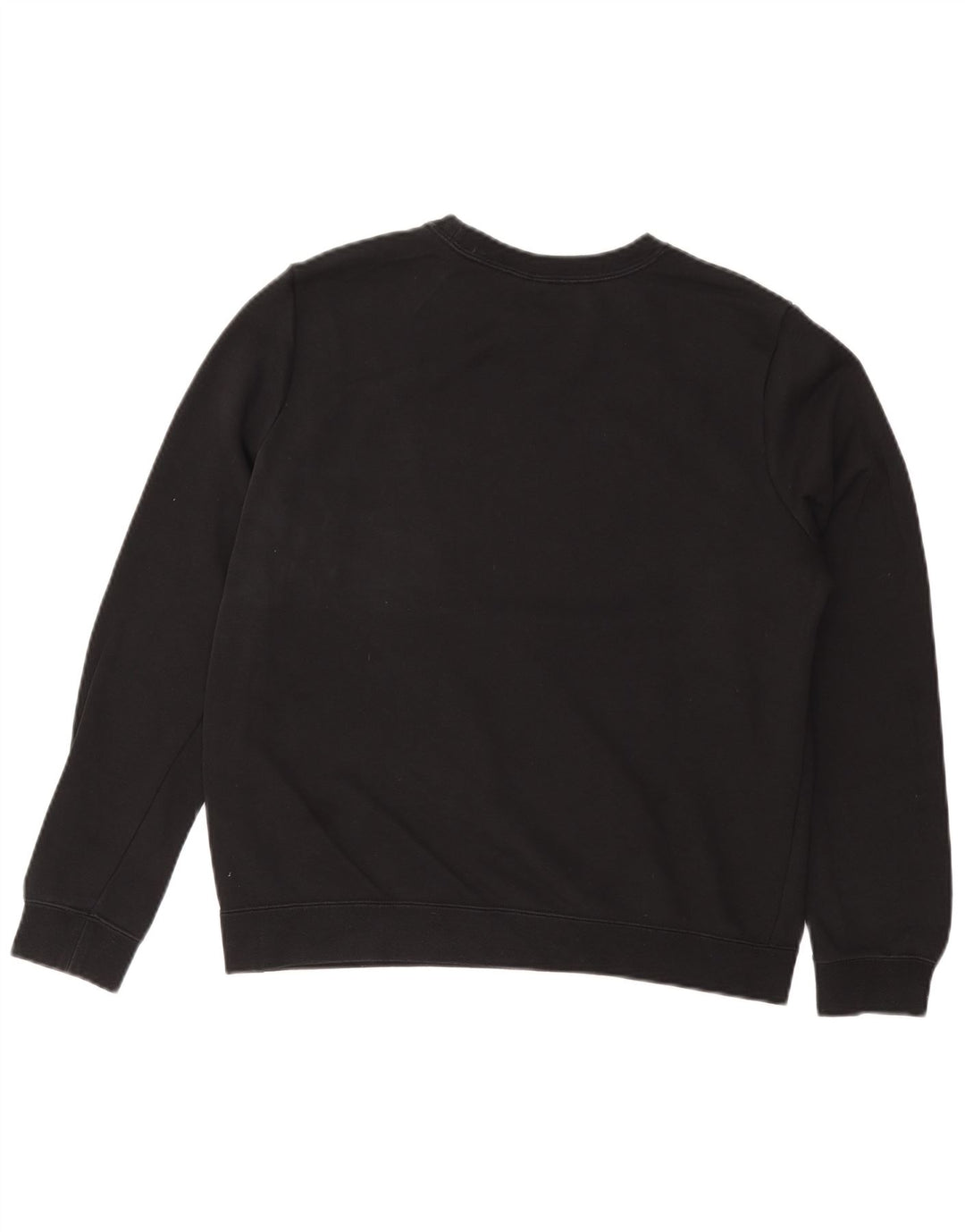 NIKE Sudadera gráfica para mujer, talla 40, talla mediana, algodón negro