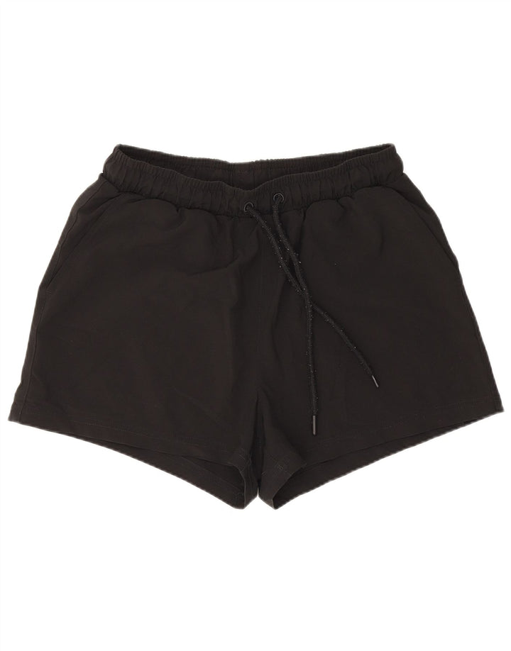 Fila Shorts deportivos para mujer UK 10 Small Poliéster negro