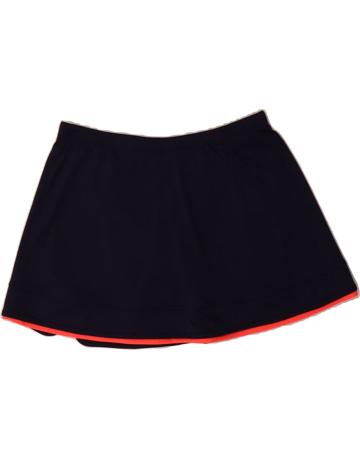 LOTTO Womens Skort UK 12 Medium  Navy Blue Polyester Vintage Lotto and Second-Hand Lotto from Messina Hembry 