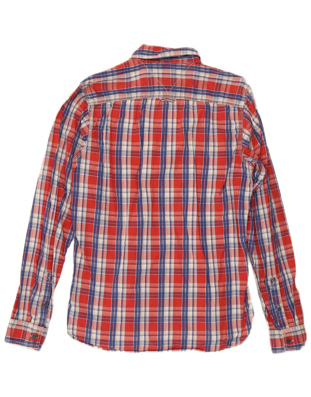 Camisa Tommy Hilfiger Hombre Small Red Check Cotton