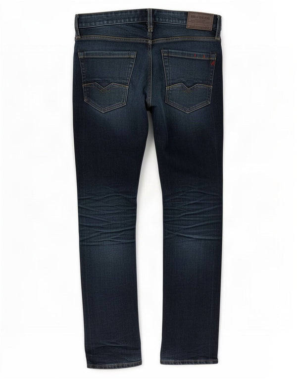 Vaqueros ajustados para hombre Replay W30 L32 Algodón azul