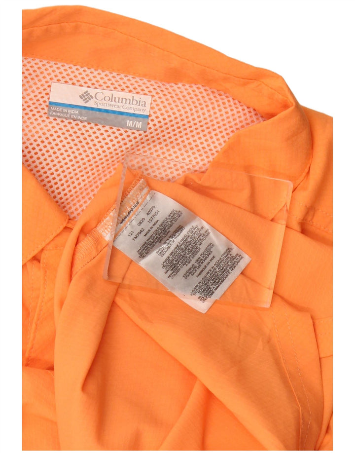 Camisa COLUMBIA Hombre Manga Corta Poliéster Naranja Medio