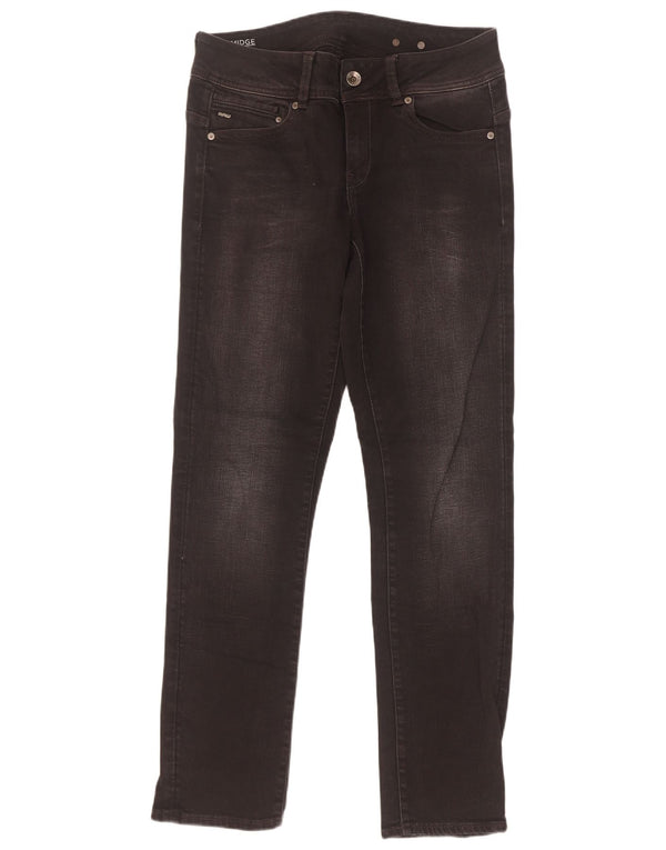 Vaqueros rectos Midge para mujer G-Star W31 L32 Algodón negro