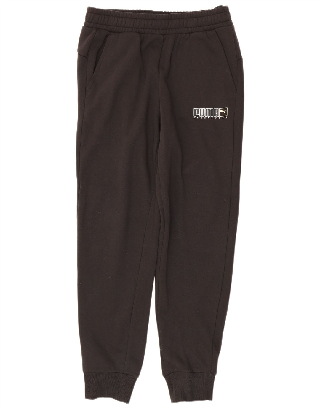 Puma Pantalones De Chándal Gráficos Joggers De Algodón Negro Mediano Hombre