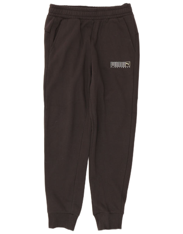 Puma Pantalones De Chándal Gráficos Joggers De Algodón Negro Mediano Hombre