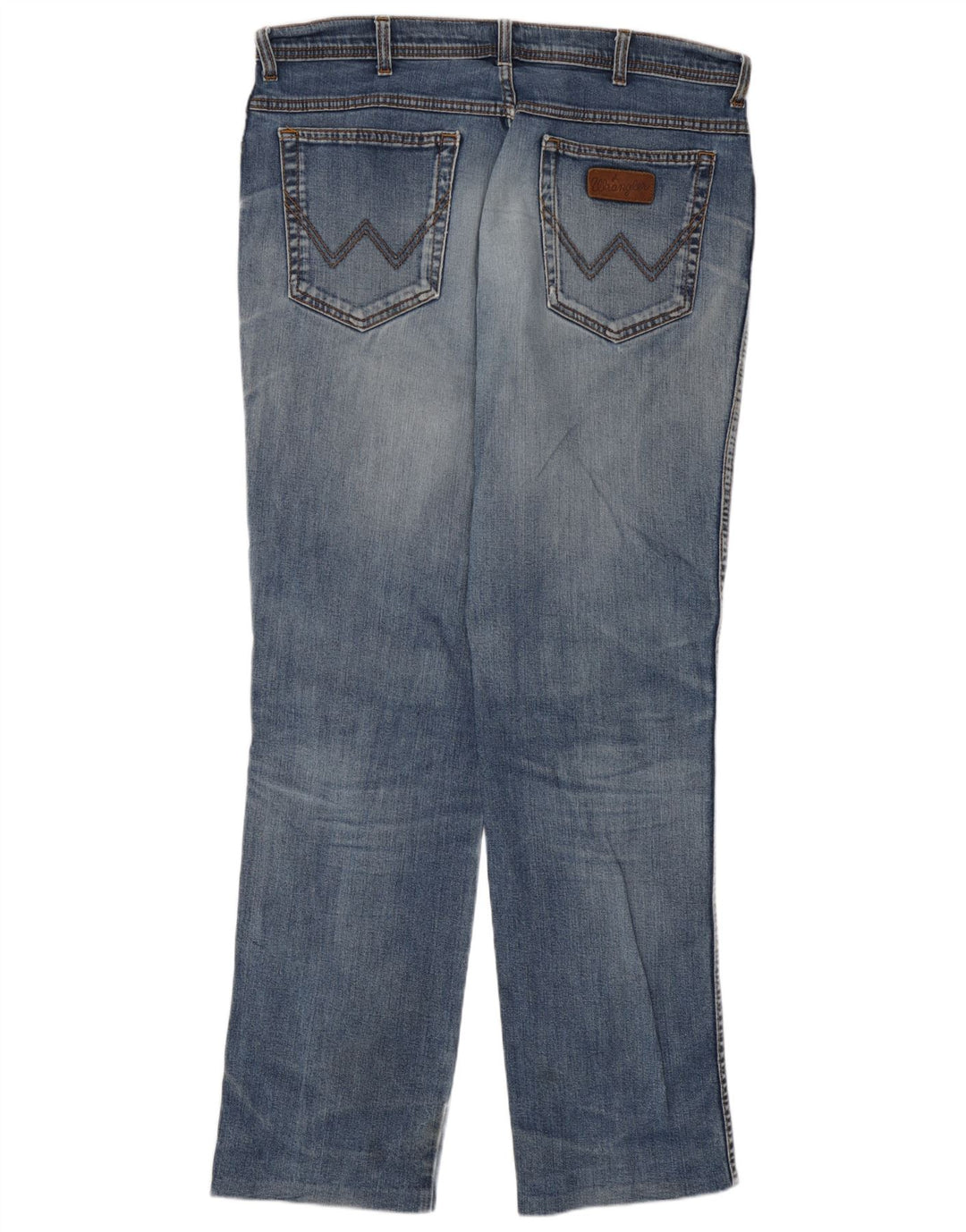 Vaqueros Wrangler Hombre Rectos W38 L31 Algodón Azul