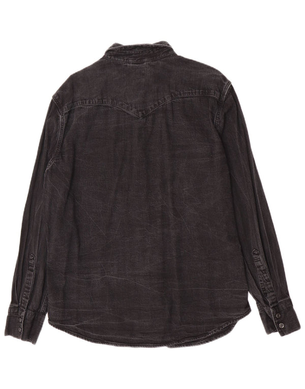 Levi's Camisa Vaquera Estándar Para Hombre Algodón Gris Grande