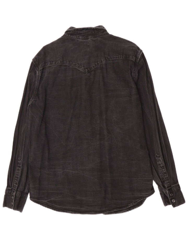 Levi's Camisa Vaquera Estándar Para Hombre Algodón Gris Grande