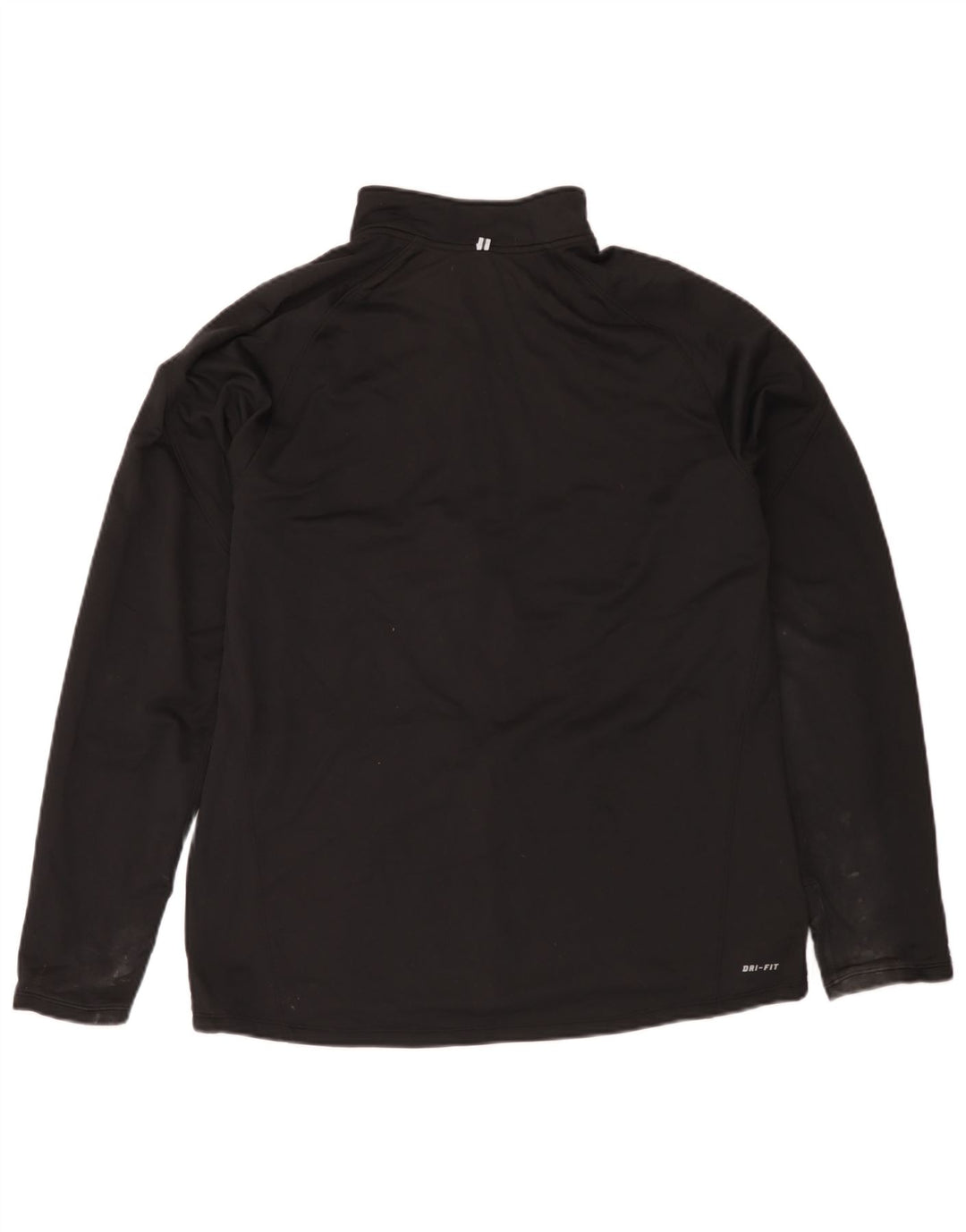 Nike Mens Dri Fit Chándal Top Chaqueta Grande Poliéster Negro