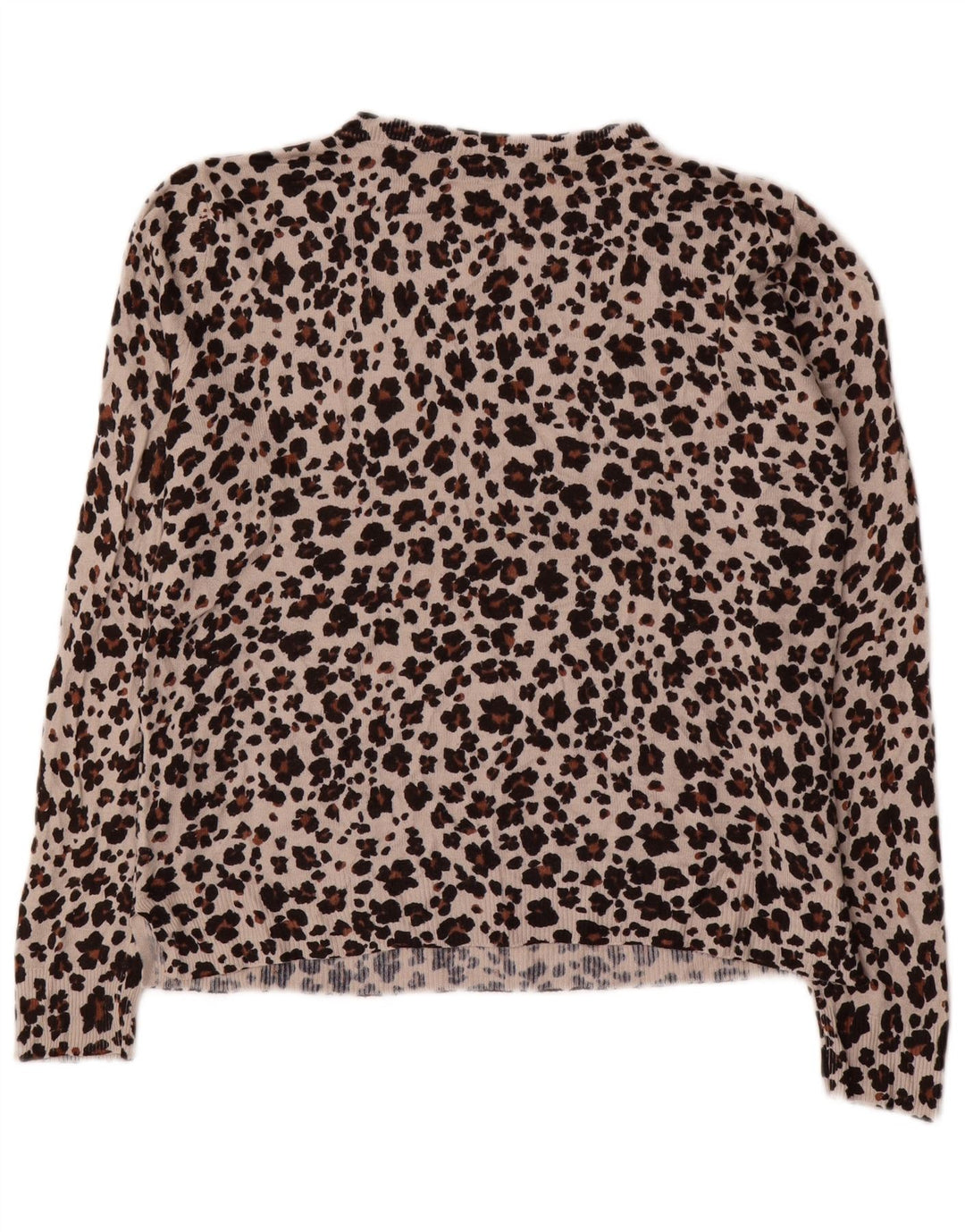 Marks & Spencer Suéter de cuello redondo para mujer UK 44 Marrón medio