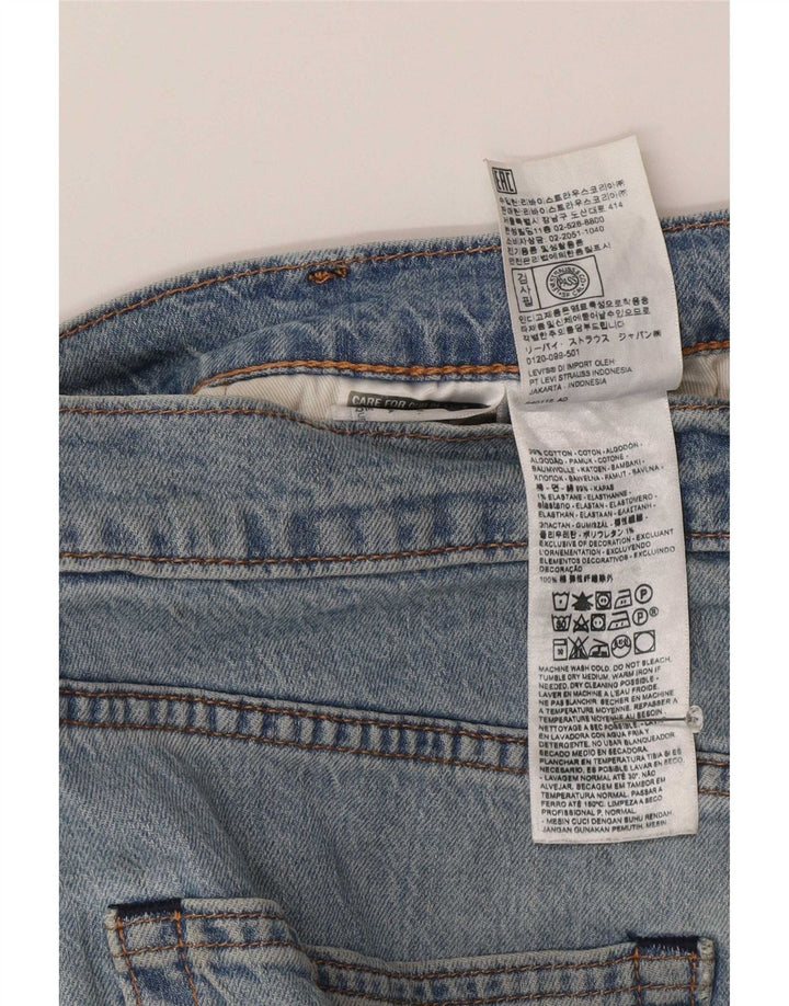 Levi's Hombre 512 Slim Jeans W31 L32 Algodón Azul