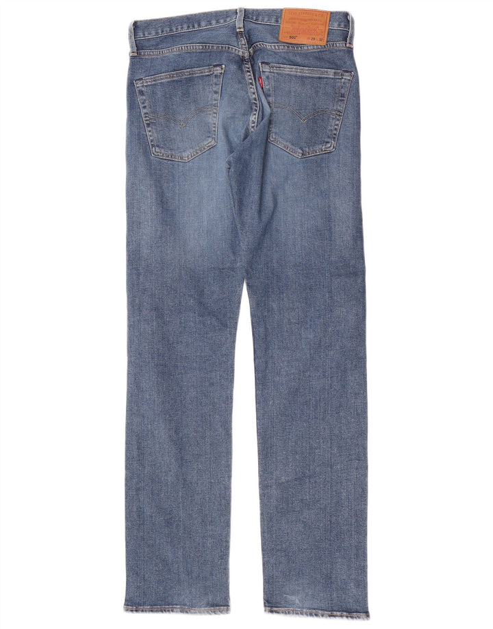 Levi's Jeans rectos 501 para hombre W29 L32 Algodón azul