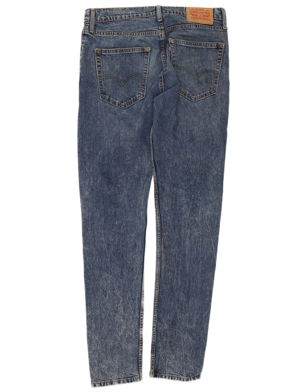 Levi's Hombre 512 Slim Tapered Jeans W32 L34 Algodón Azul