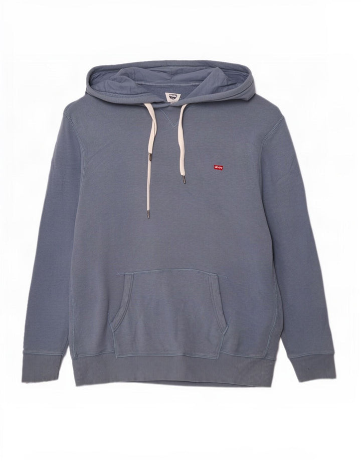Levi's Jersey con capucha para hombre 2XL Algodón azul marino