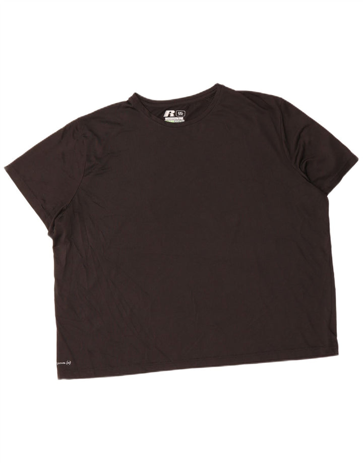 Russell Athletic Camiseta Hombre 2XL Poliéster Negro