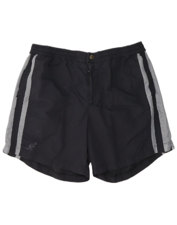AUSTRALIAN L'ALPINA Pantalones cortos deportivos para hombre IT 58 XL Azul marino Colorblock