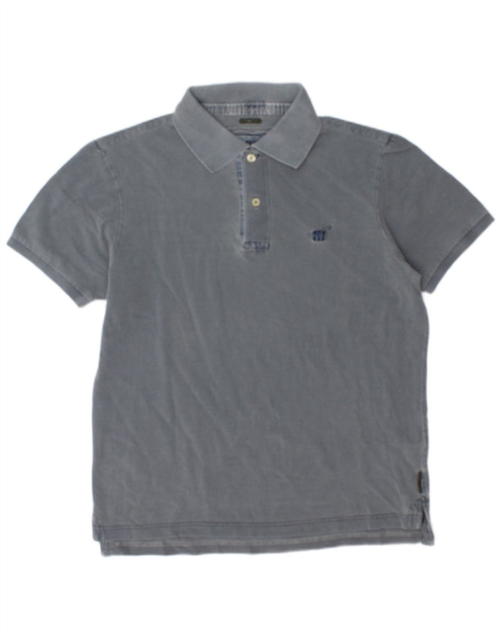 Henry Cottons Polo Slim Fit para hombre de algodón gris medio