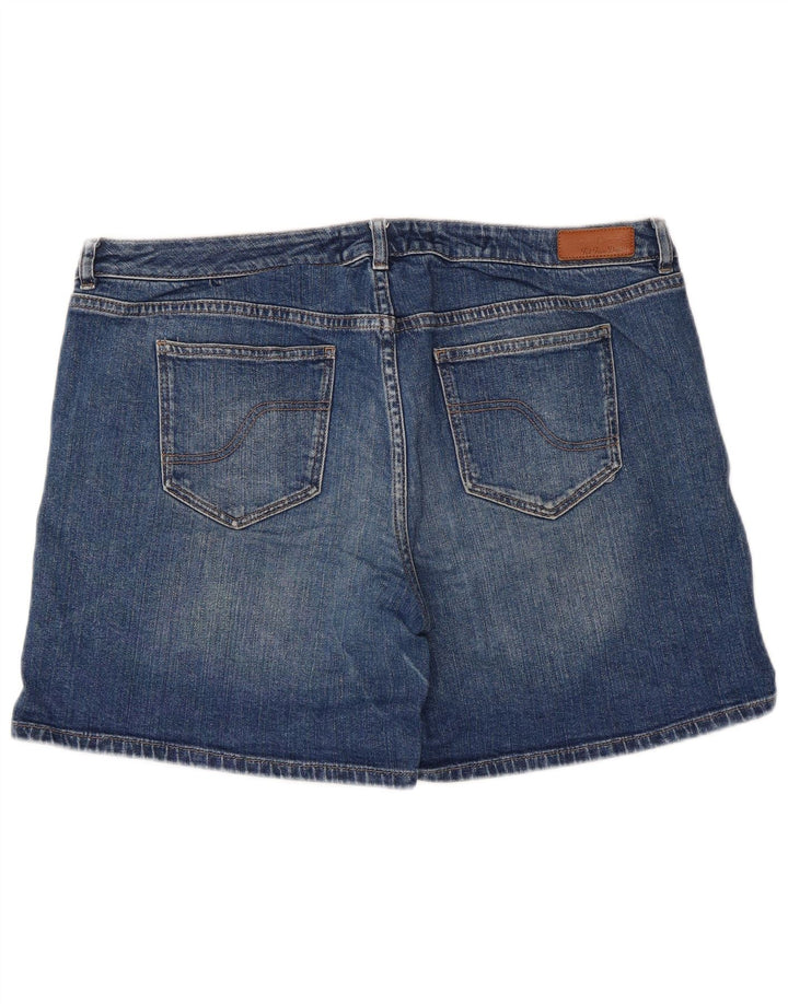 Pantalones cortos vaqueros para mujer Fat Face UK 46 Algodón azul grande