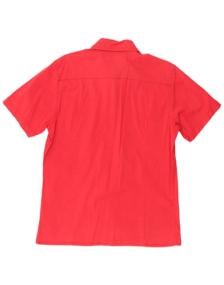 CALVIN KLEIN JEANS Camisa de manga corta para hombre Grande Rojo