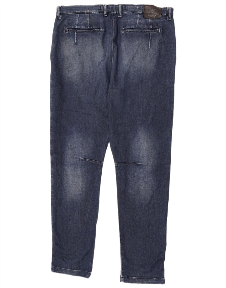 Guess Vaqueros Slim Hombre W33 L32 Azul Marino
