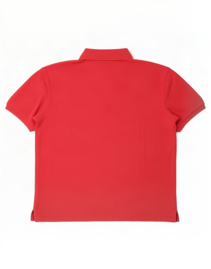 Fila Polo Hombre Algodón Rosa Grande