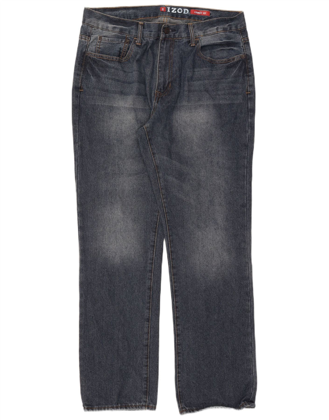 Vaqueros rectos para hombre Izod W36 L32 Algodón azul