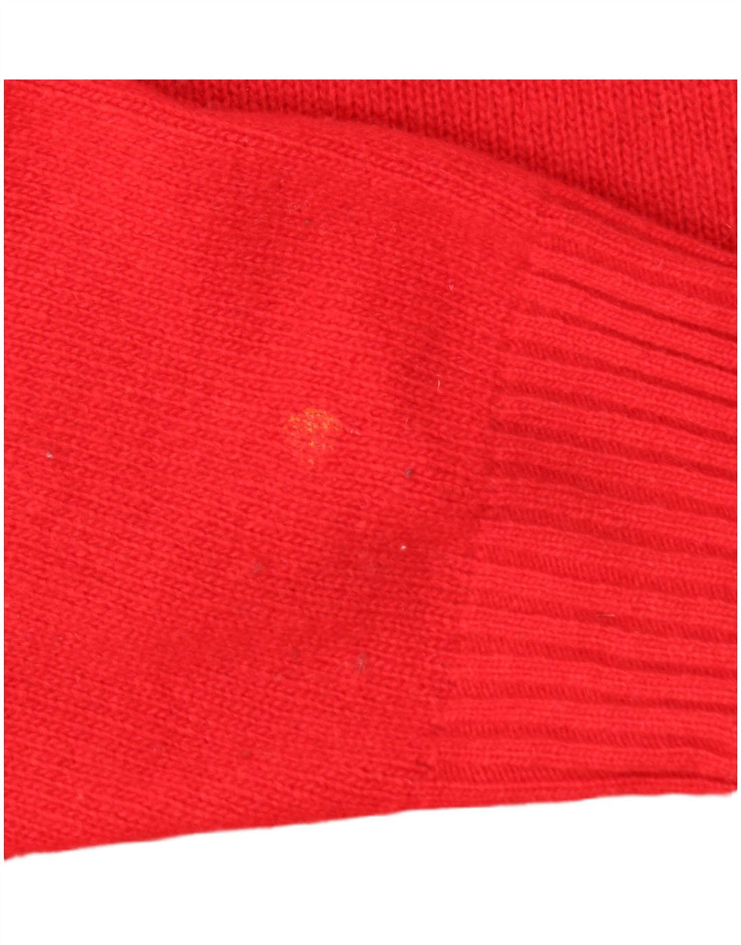 Sergio Tacchini - Jersey de cuello redondo para hombre, talla grande, lana roja