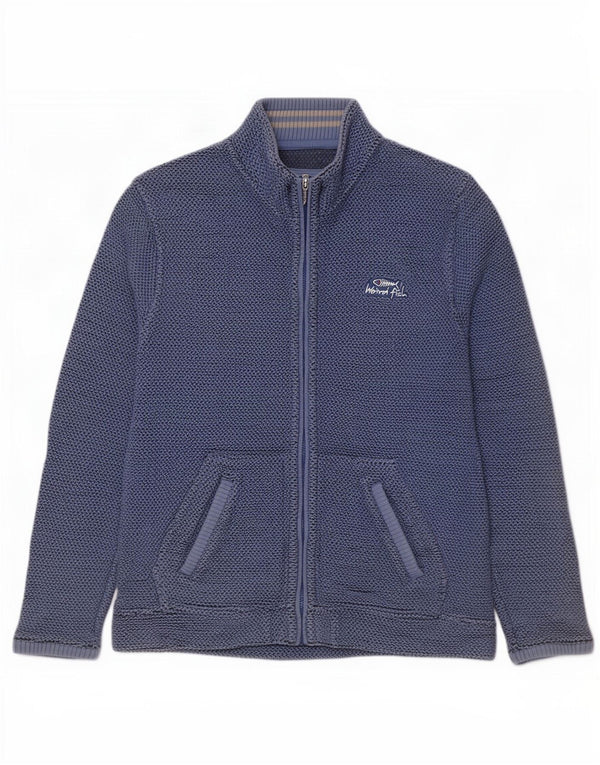 Weird Fish Chándal para Hombre Chaqueta Superior XL Azul Marino Algodón