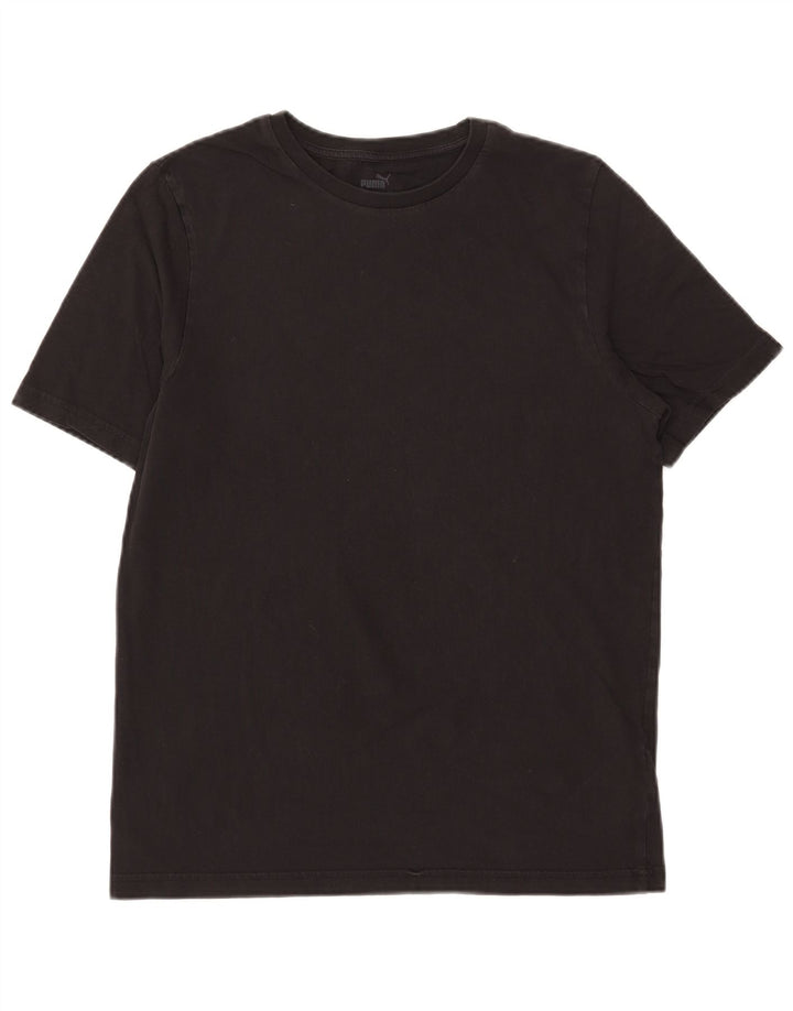Camiseta PUMA para hombre Top Medium Black Cotton